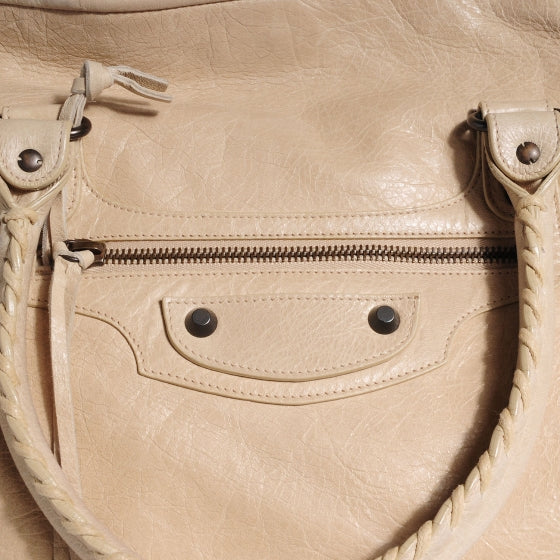 Agneau Large Sunday Tote Sahara