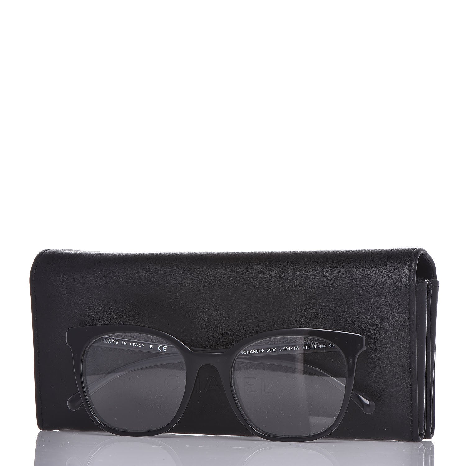 Chanel CC Clip On Sunglasses Set 5392 Black 371180 – FASHIONPHILE