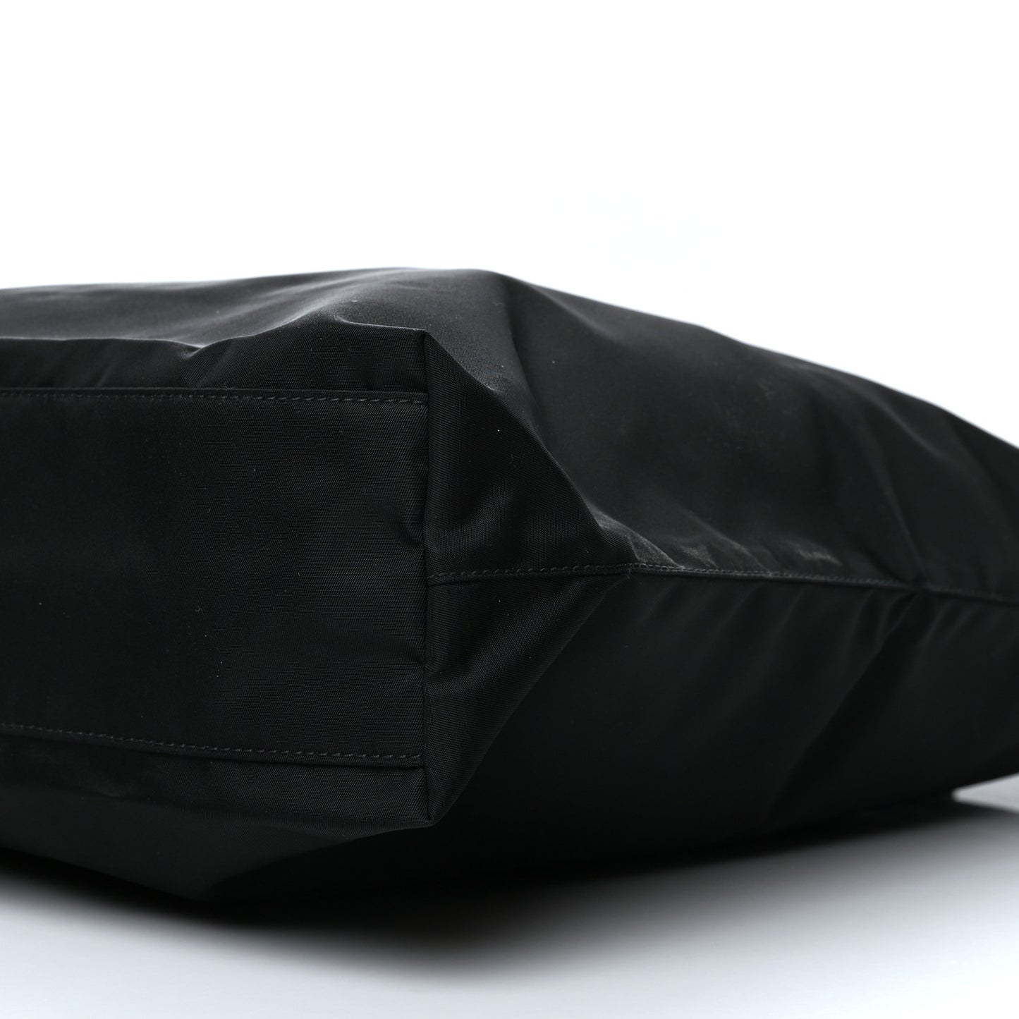 Tessuto Nylon Shopping Tote Black