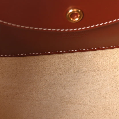 Loro Piana Saddle Calfskin Extra Bag L27 Deep Kummel 5 of 9