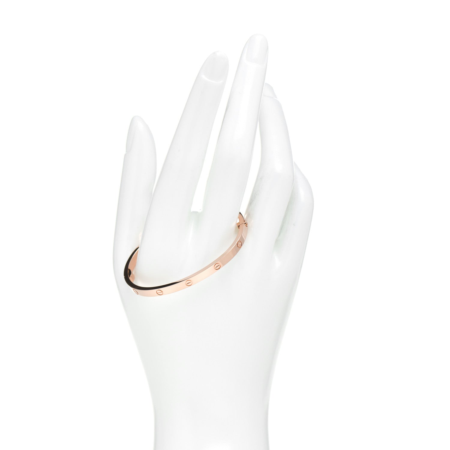 Cartier 18K Pink Gold Small LOVE Bracelet 15 2 of 5