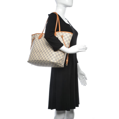 Louis Vuitton Damier Azur Neverfull MM 2 of 7