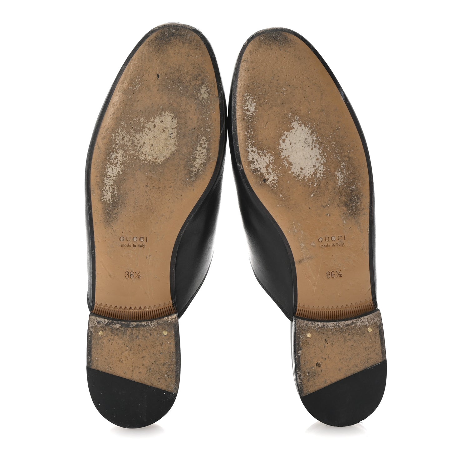 Calfskin Womens Princetown Slippers 36.5 Black