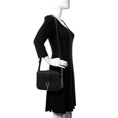 Saint Laurent Calfskin Classic Y Satchel Black 2 of 13