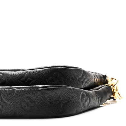 Louis Vuitton Empreinte Monogram Giant Multi Pochette Accessories Black 9 of 10