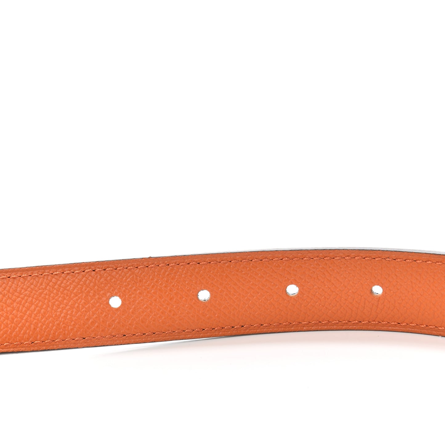 Epsom Swift 24mm Mini Constance H Belt 85 Orange Black