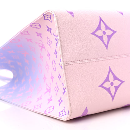 Louis Vuitton Monogram Giant Spring In The City Onthego GM Sunrise Pastel 7 of 9