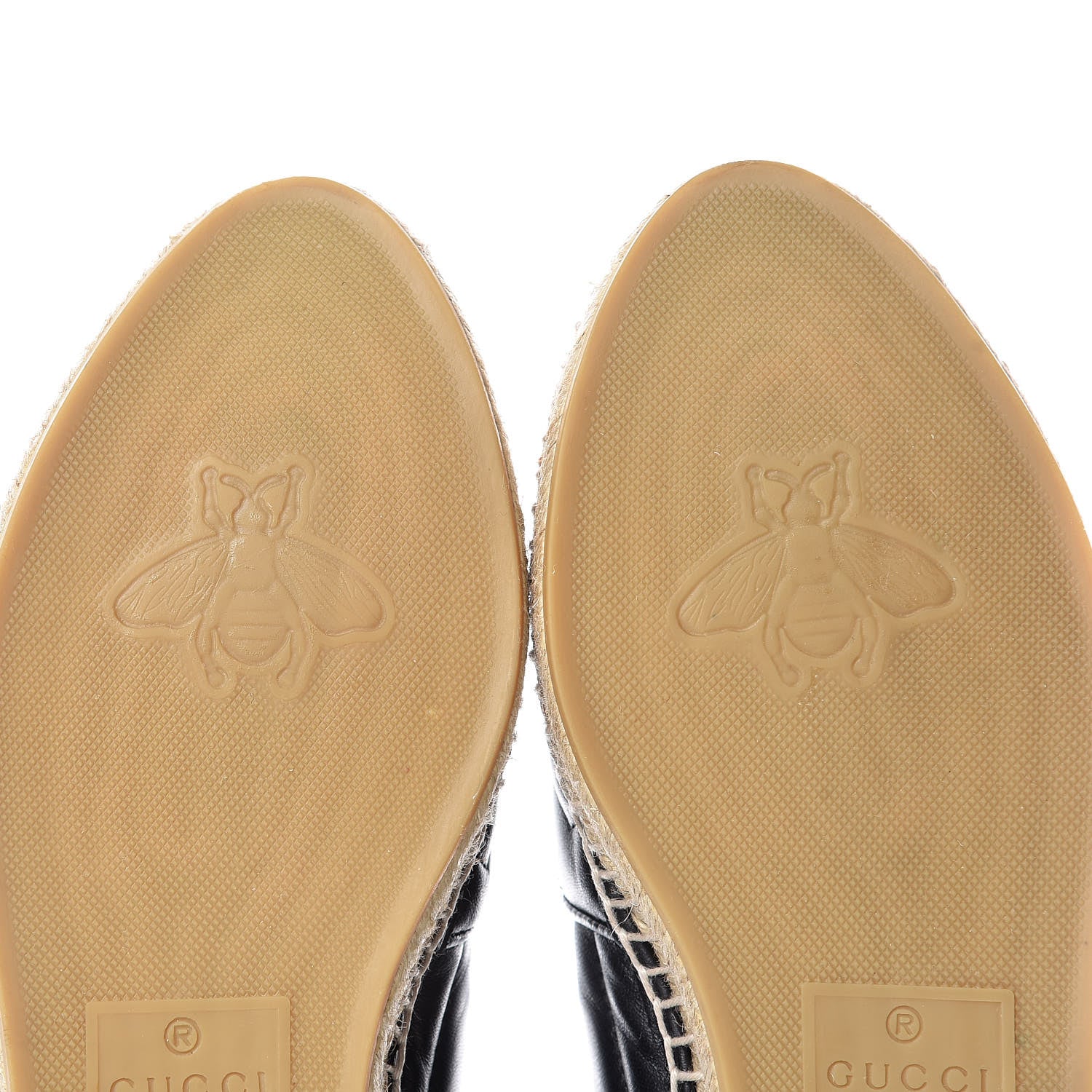 Gucci Nappa Matelasse GG Marmont Espadrilles 39.5 Black 8 of 10