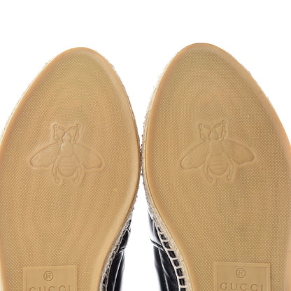 Gucci Nappa Matelasse GG Marmont Espadrilles 39.5 Black 8 of 10