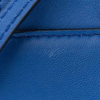 Fendi Nappa Micro Peekaboo Iconic Satchel Bluette 10 of 11