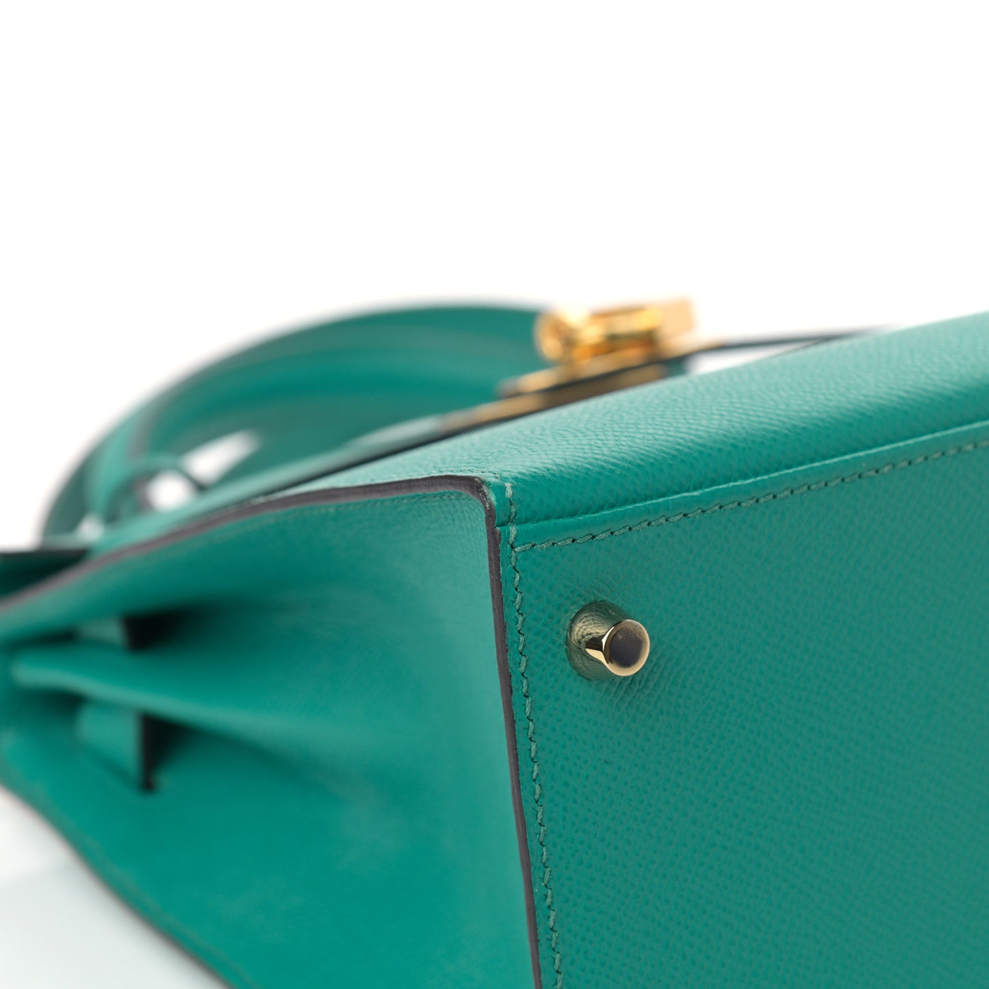Epsom Kelly Sellier 28 Bleu Paon