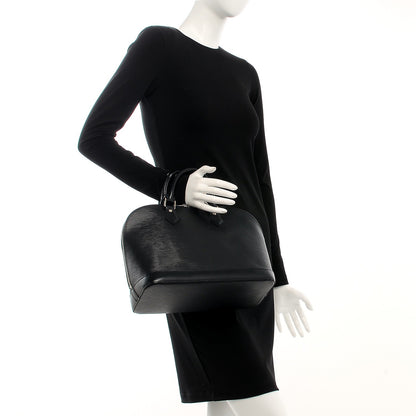 Louis Vuitton Epi Alma PM Black 2 of 10