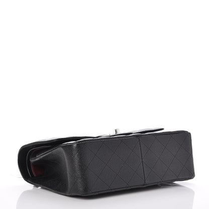 Chanel Caviar Quilted Jumbo Double Flap Black 5 of 7