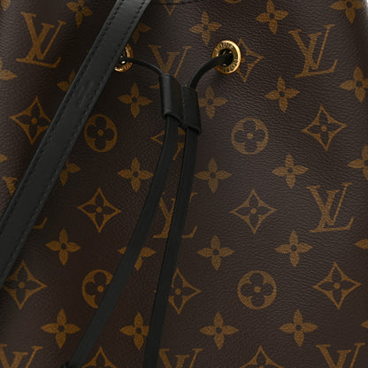 Louis Vuitton Monogram Neonoe MM Black 7 of 9