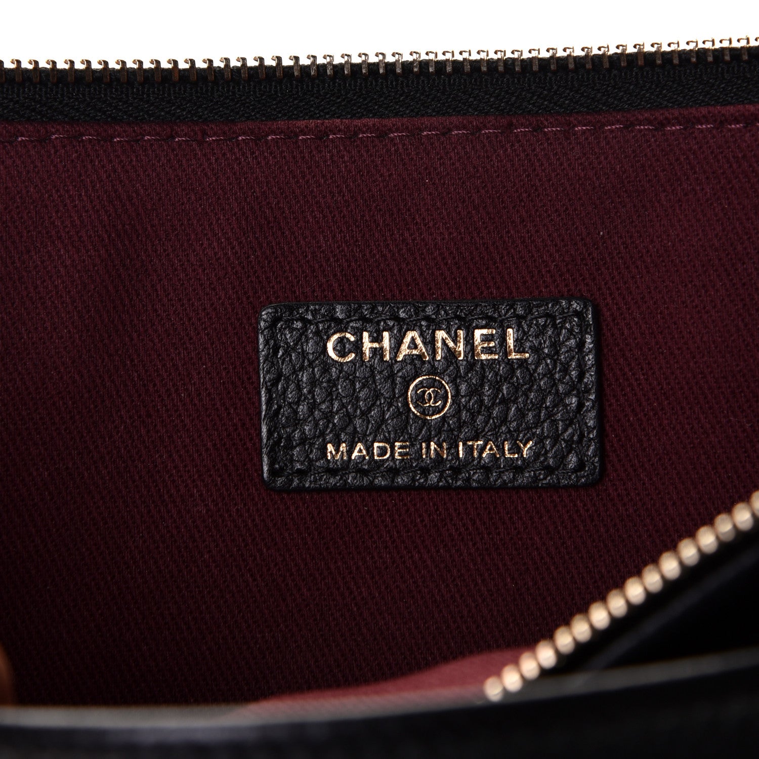 Chanel Grained Calfskin Large Neo Executive Cosmetic Case Black 4 of 6