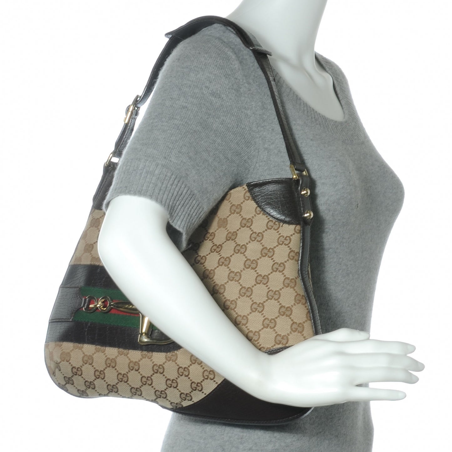 Monogram Hasler Shoulder Bag Ebony