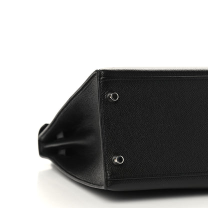 Hermes Epsom Kelly Sellier 32 Black 9 of 14