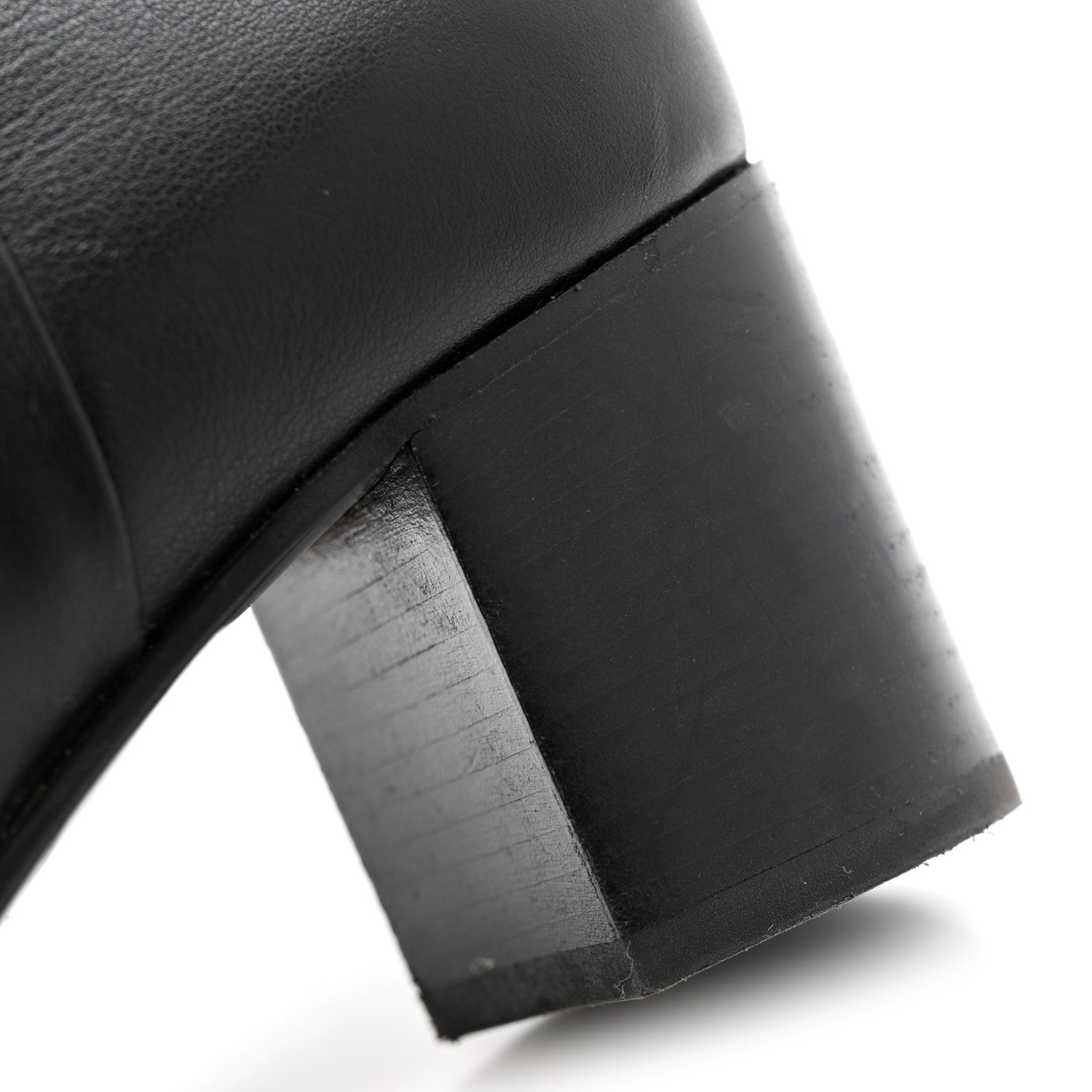 Chanel Calfskin CC Ankle Boots 40 Black 11 of 11