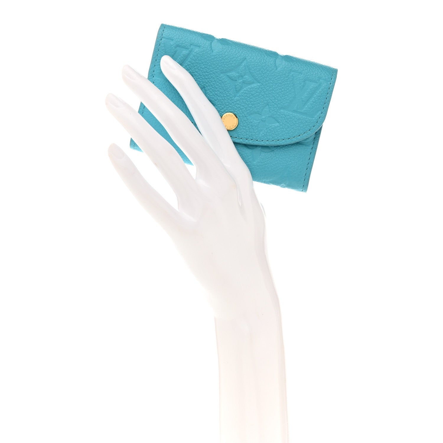 Louis Vuitton LV X TM Empreinte Rosalie Coin Purse Kabira Blue 2 of 6