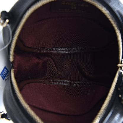Chanel Caviar Quilted Round Clutch With Chain Black 5 of 11