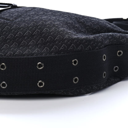 Christian Dior Monogram Street Chic Hobo Black 9 of 9