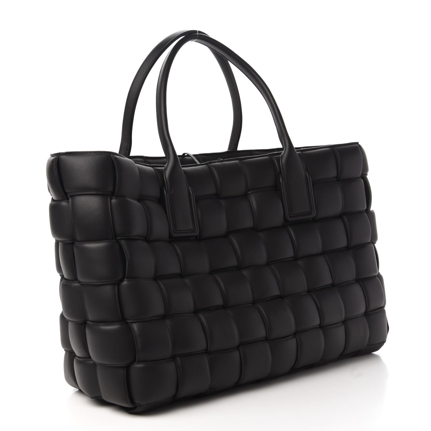 Bottega Veneta Nappa Large Padded Cabat Black 3 of 9