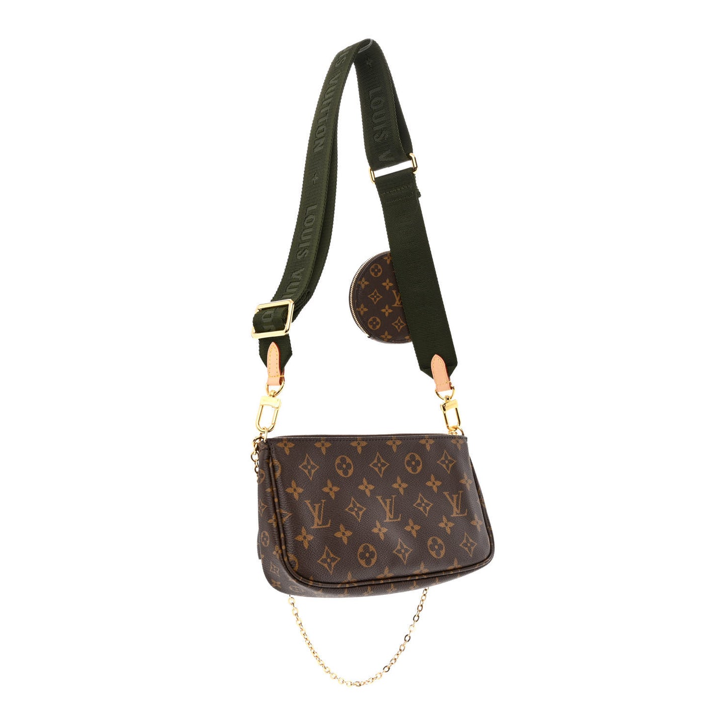 Monogram Multi Pochette Accessories Kaki
