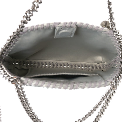 Stella McCartney Mesh Crystal Mini Falabella Tote Silver 5 of 8
