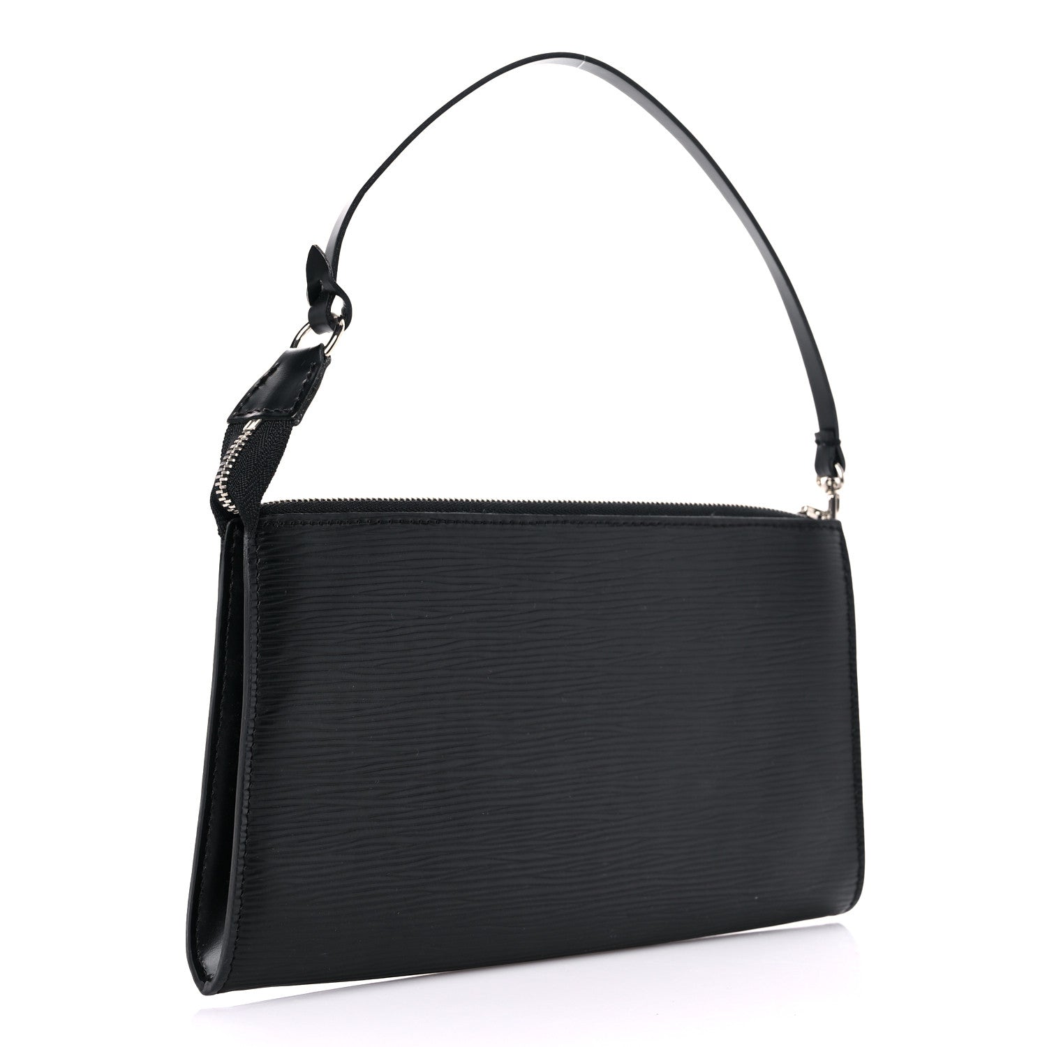 Louis Vuitton Epi Pochette Accessories 24 Black 3 of 10
