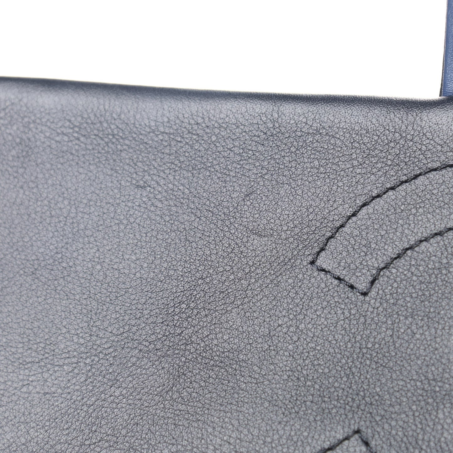 Lambskin Quilted Medium Graphic Flap Navy Black