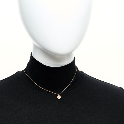 Van Cleef & Arpels 18K Rose Gold Sweet Alhambra Pendant Necklace 2 of 7