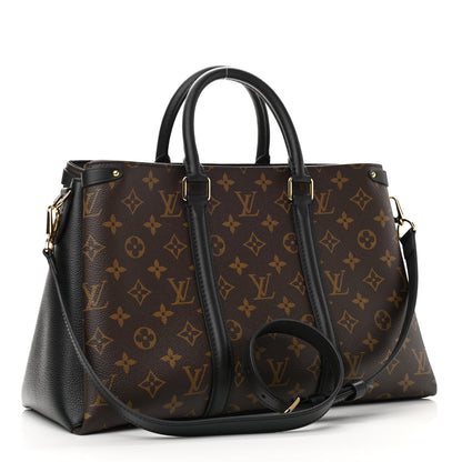 Louis Vuitton Monogram Soufflot MM Black 3 of 9