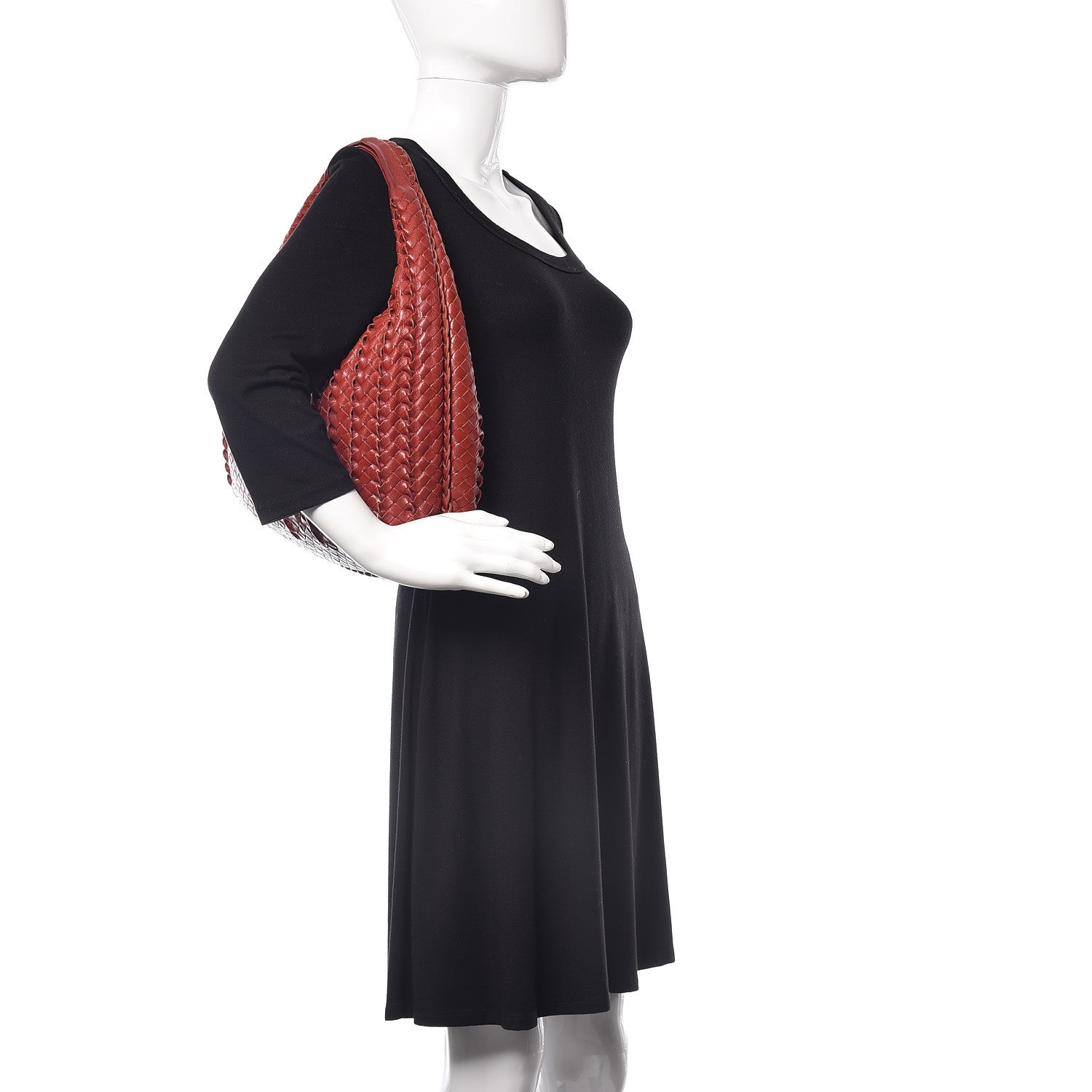 Bottega Veneta Nappa Intrecciato Large Tornabuoni Hobo Uluru 2 of 10