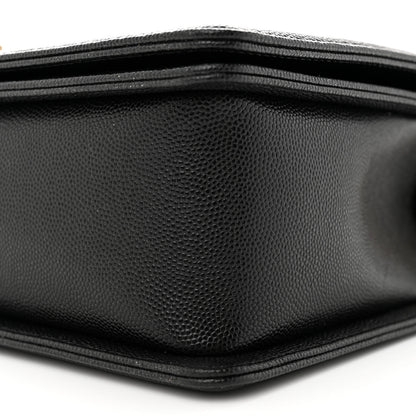Chanel Caviar Quilted New Medium Boy Flap Black 10 of 10