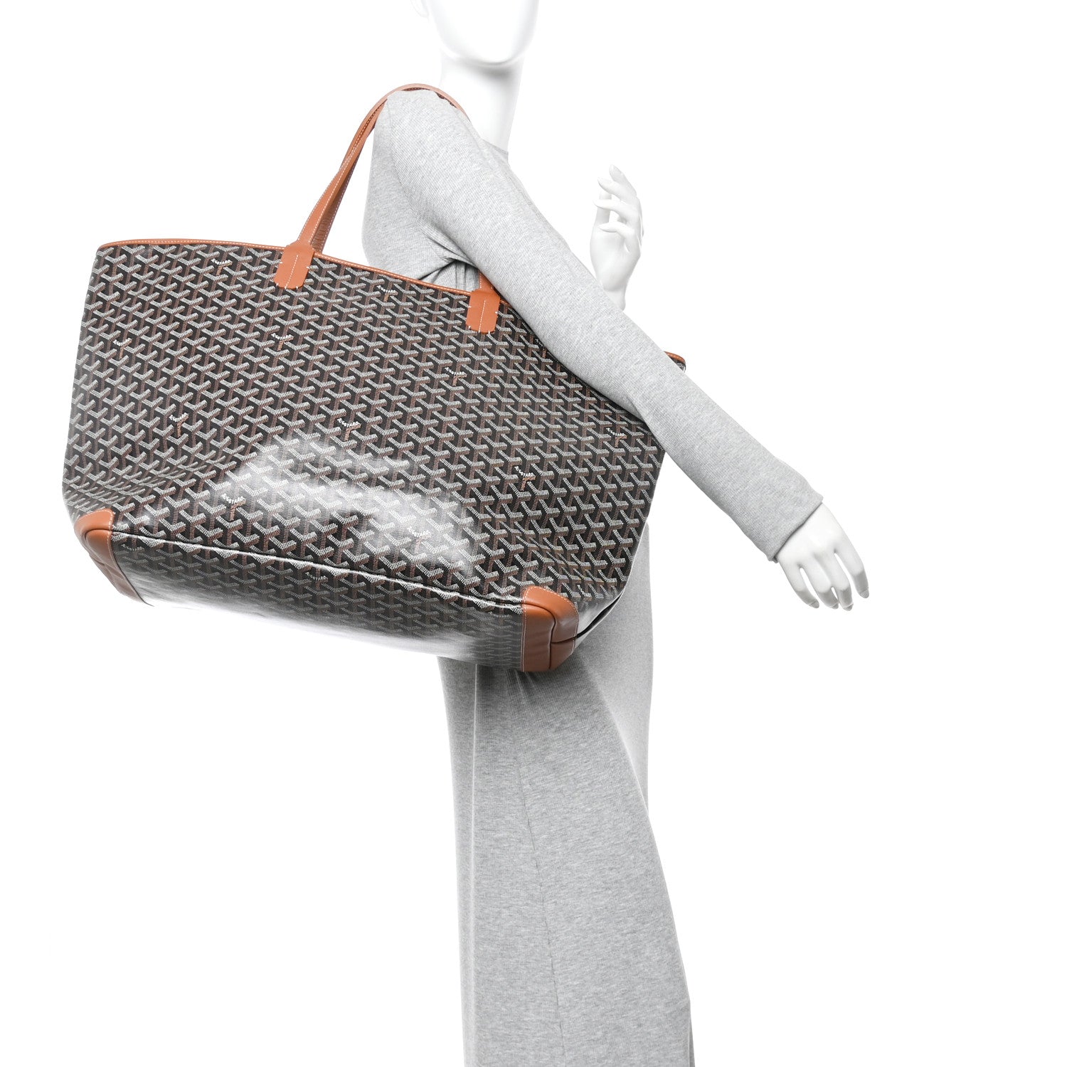 Goyard Goyardine Artois GM Black Gold 2 of 13