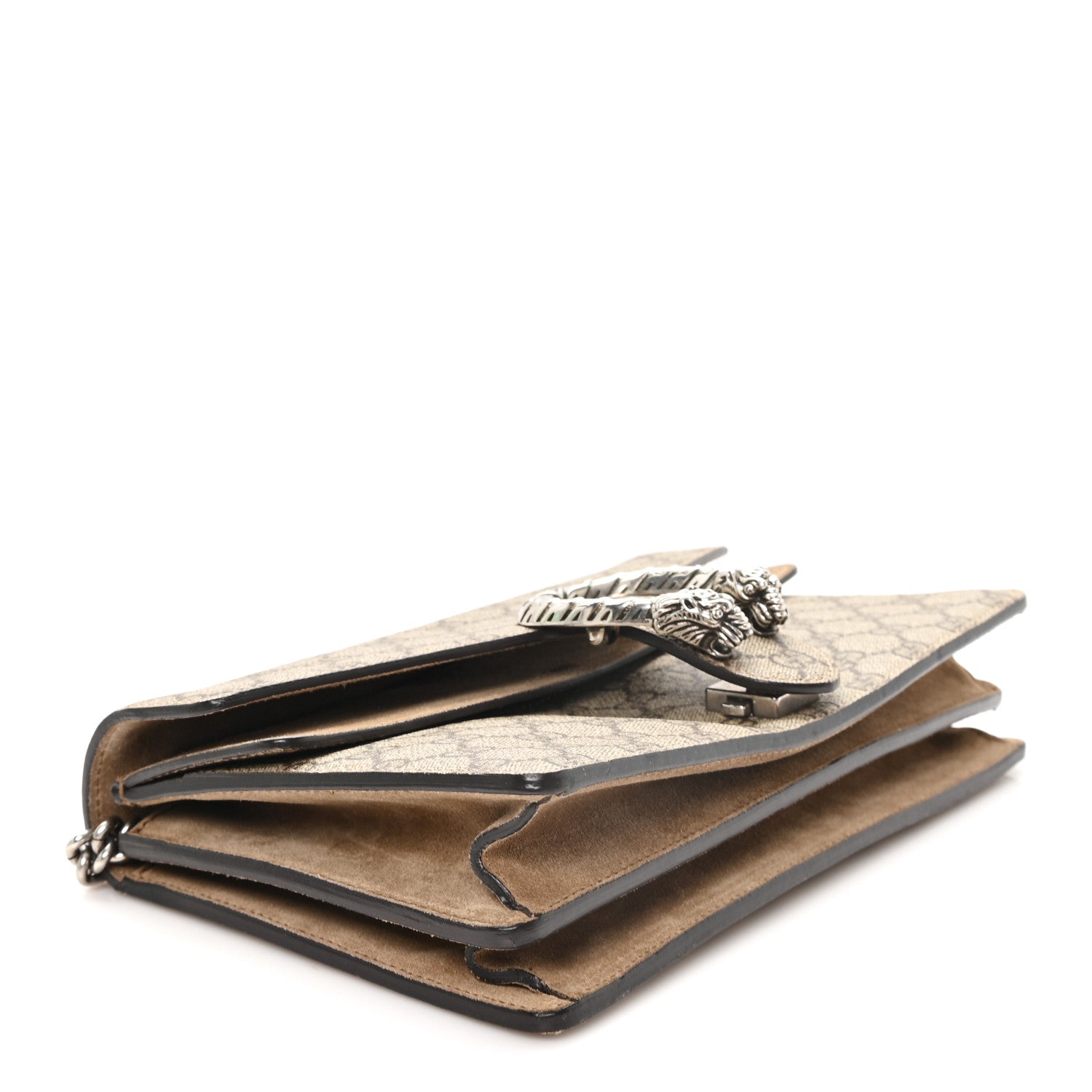 Gucci GG Supreme Monogram Small Dionysus Shoulder Bag Taupe 4 of 10
