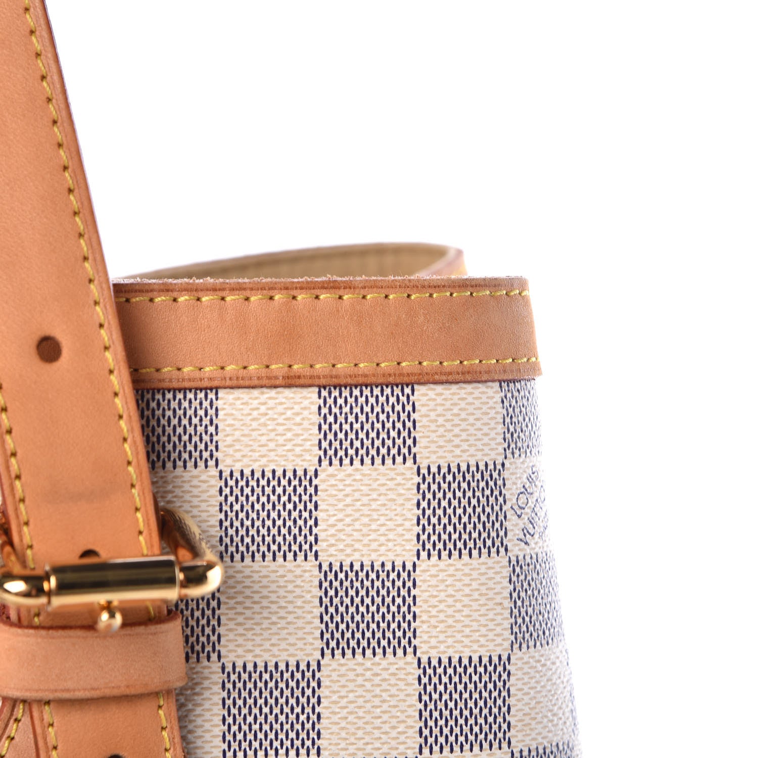 Louis Vuitton Damier Azur Hampstead MM 19 of 27