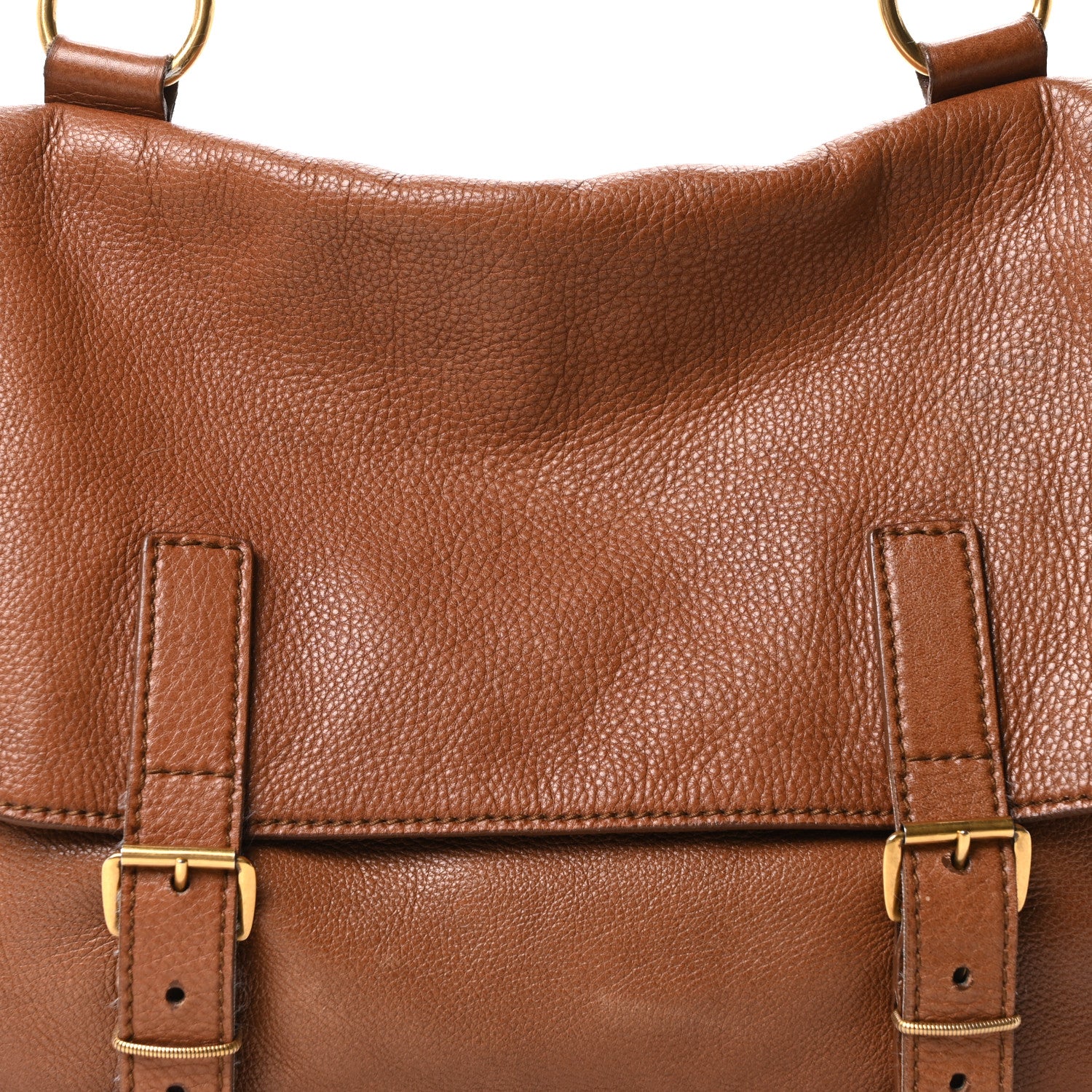 Saint Laurent Calfskin Montmarte Bag Brown 8 of 10