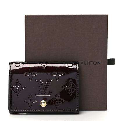 Louis Vuitton Vernis Business Card Holder Amarante 12 of 12