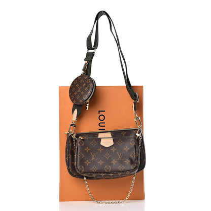 Louis Vuitton Monogram Multi Pochette Accessories Kaki 13 of 13