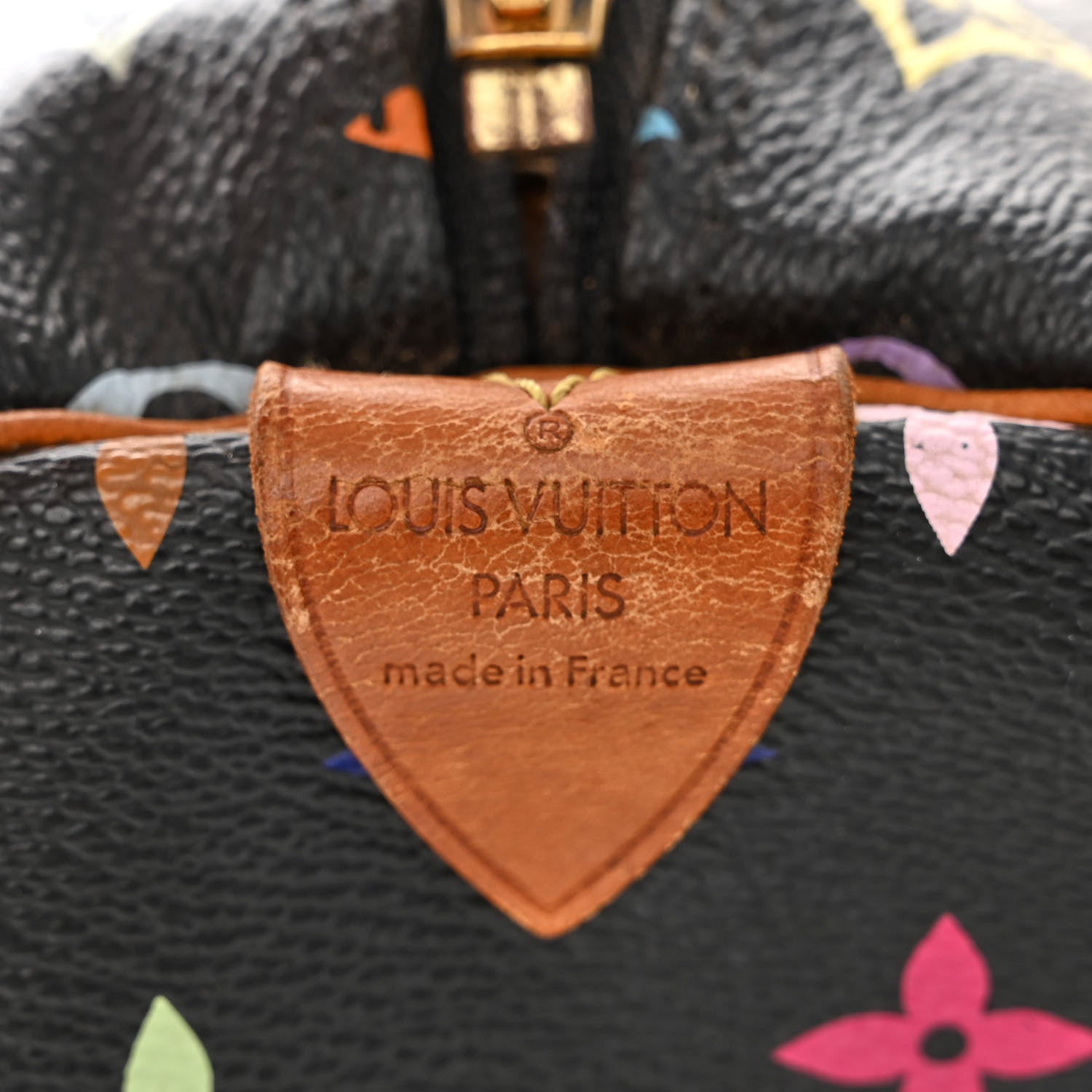 Louis Vuitton Monogram Multicolor Speedy 30 Black 6 of 12