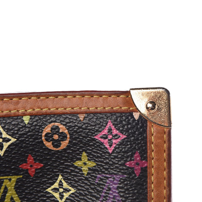 Louis Vuitton Monogram Multicolor Key Pouch Black 12 of 13
