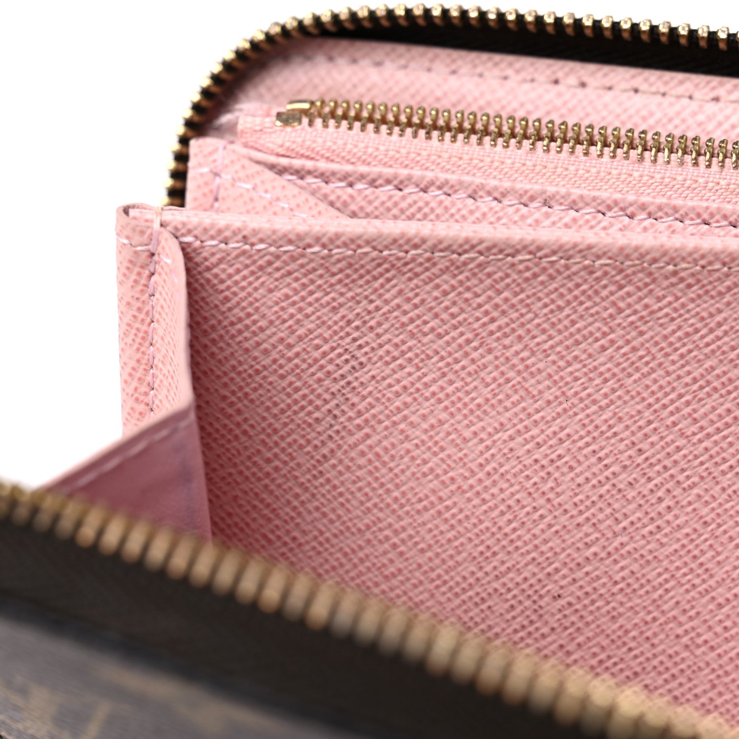 Monogram Zippy Wallet Rose Ballerine
