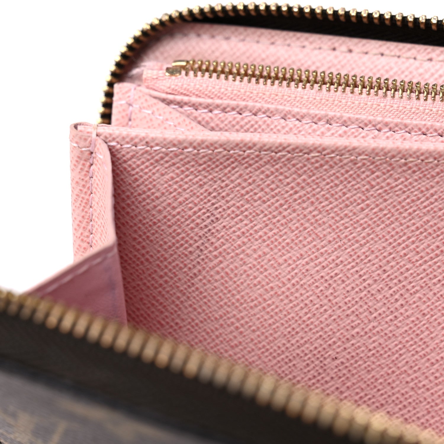 Louis Vuitton Monogram Zippy Wallet Rose Ballerine 9 of 15