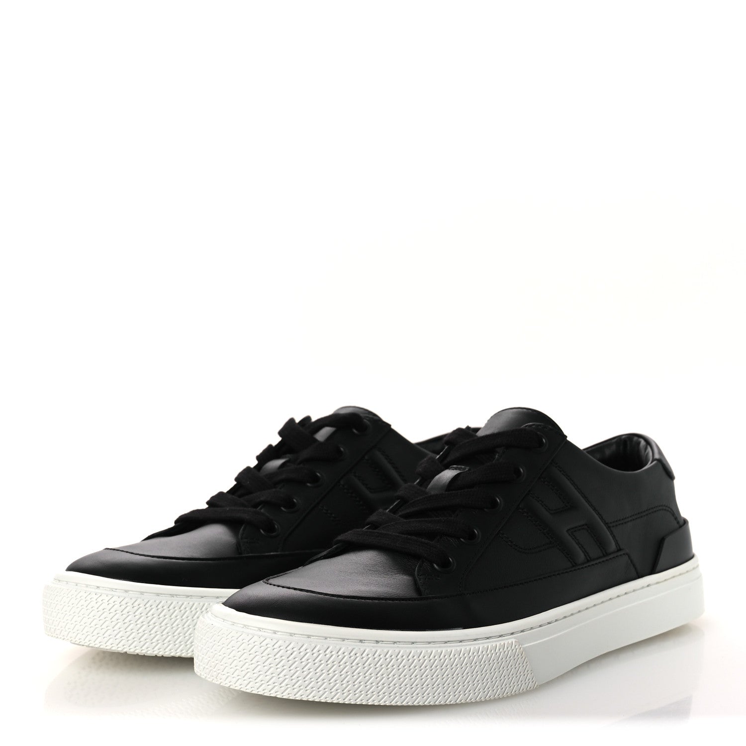 Hermes Calfskin Deep Sneakers 39 Black 4 of 11