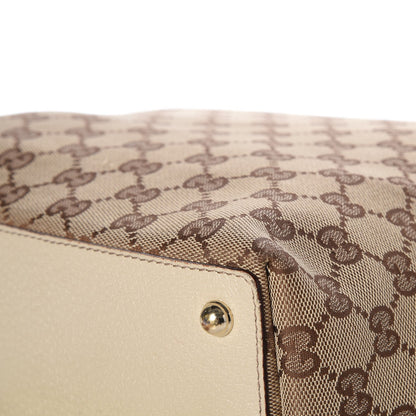 Gucci Monogram Large Eclipse Tote Beige White 13 of 13