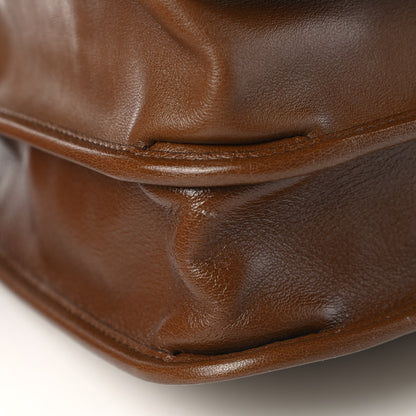 Gucci Monogram Calfskin Medium Horsebit 1955 Tote Bag Beige Brown Sugar 11 of 11