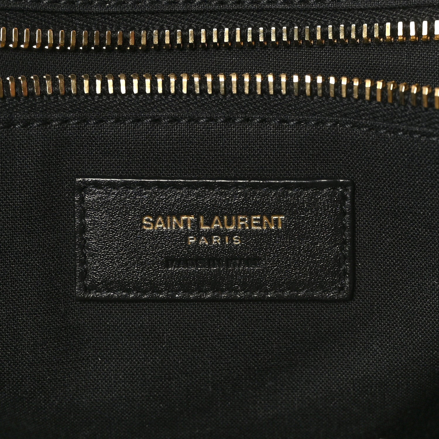 Saint Laurent Linen Calfskin Rive Gauche Tote Natural 6 of 8