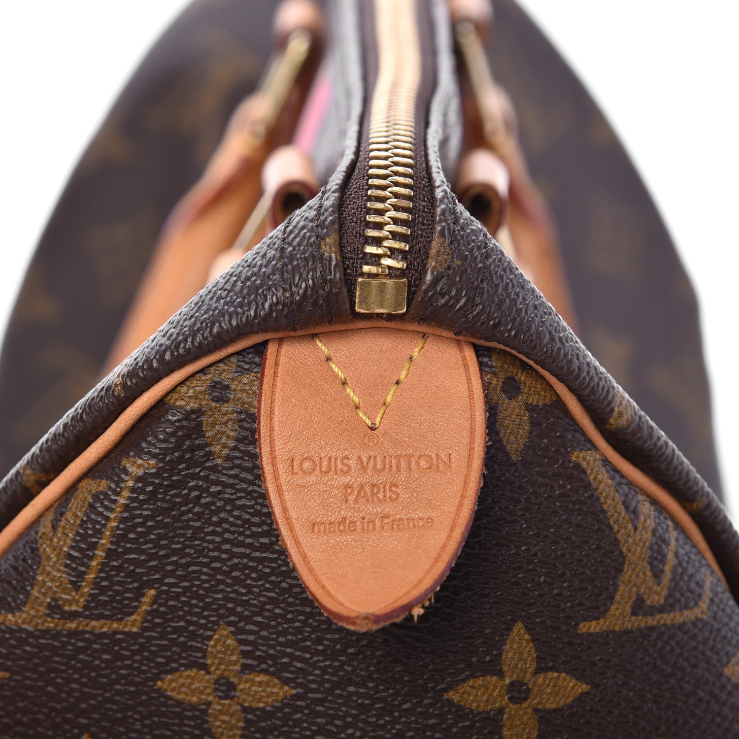 Louis Vuitton Monogram My LV Heritage Speedy 30 Ivory Fuchsia 5 of 8