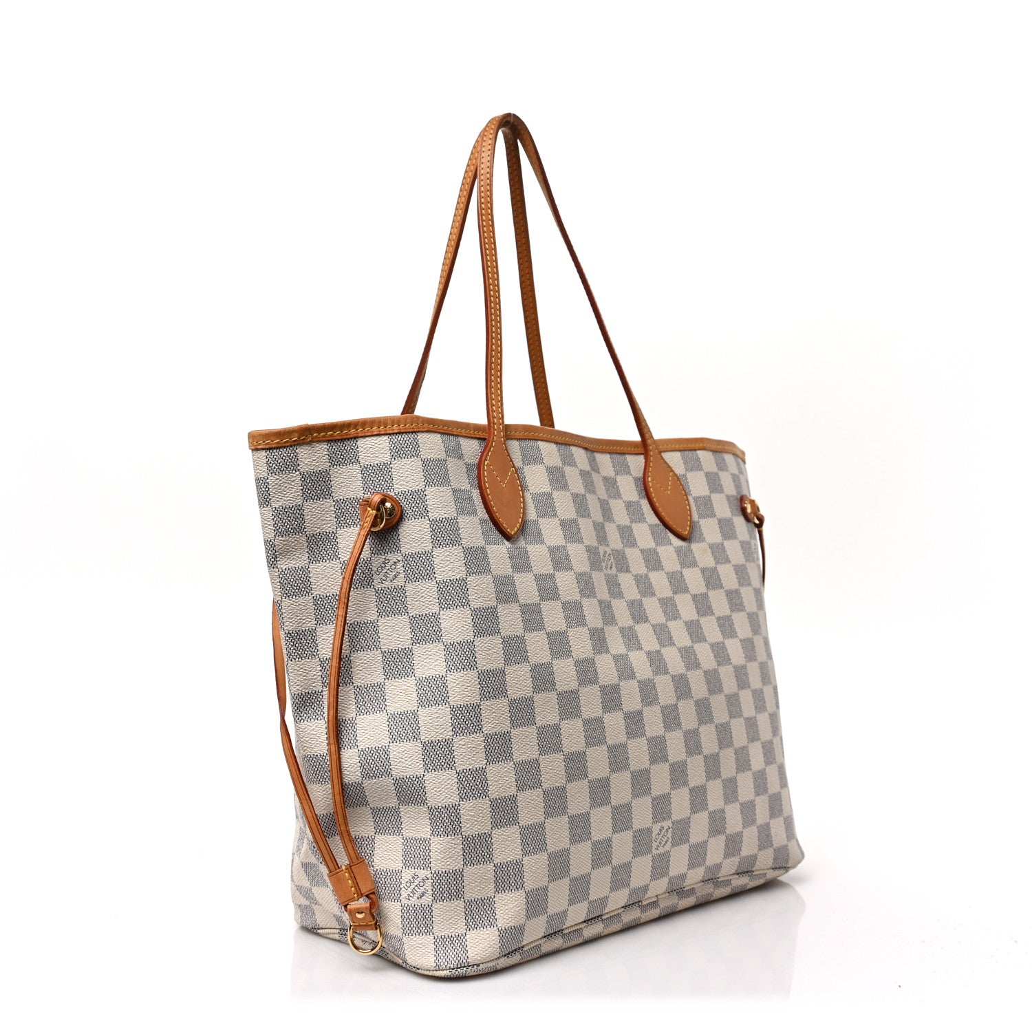 Louis Vuitton Damier Azur Neverfull MM 2 of 10
